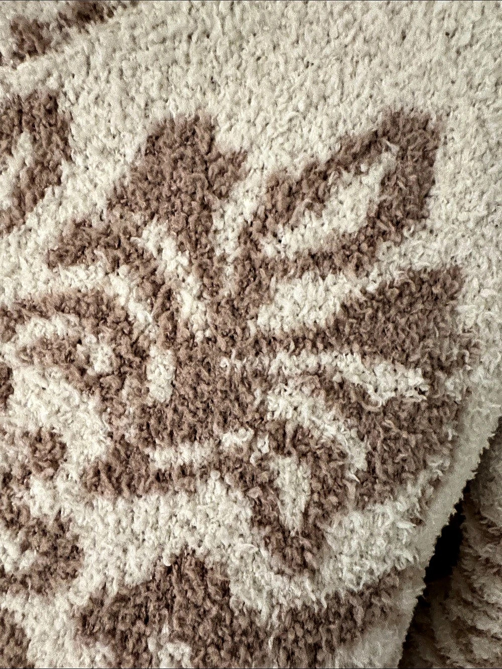 Patterned Fleece Quarter-Zip Jacket - Picture 3 of 5